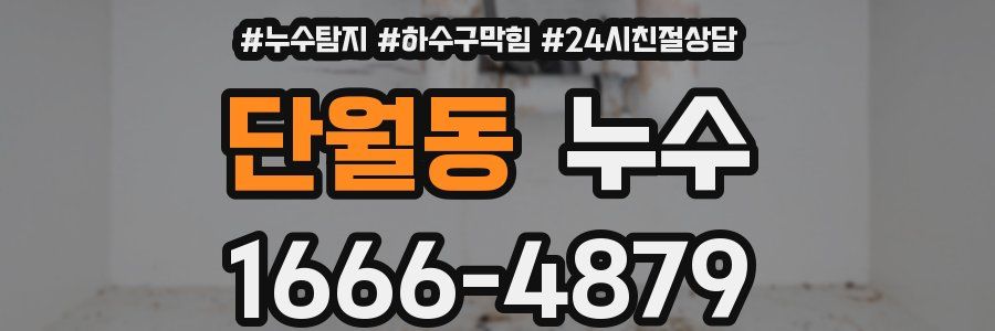 단월동 누수