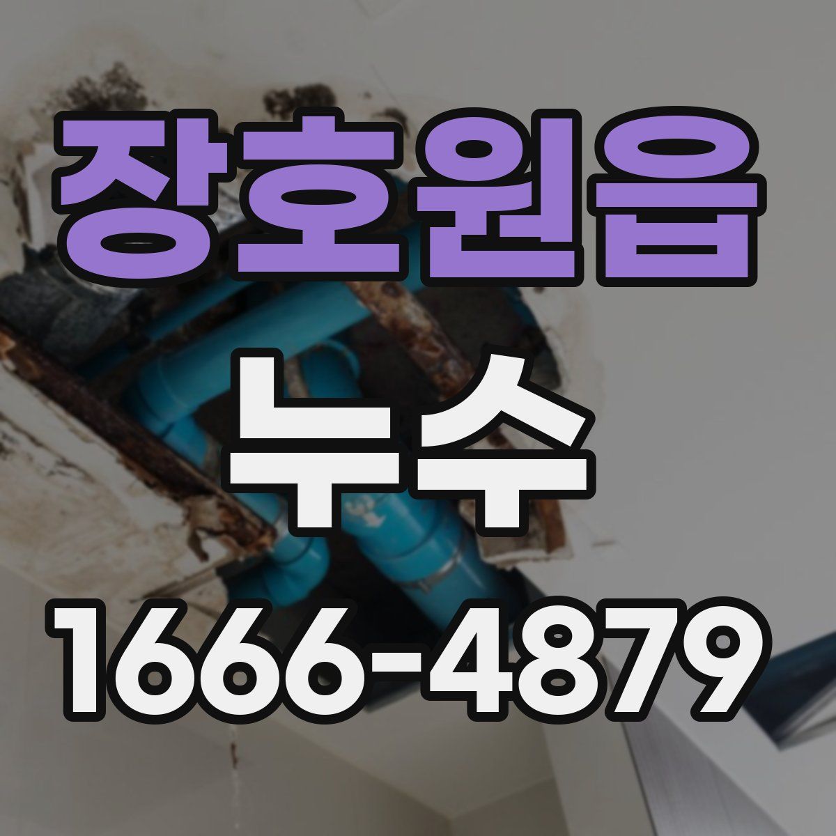 장호원읍 누수