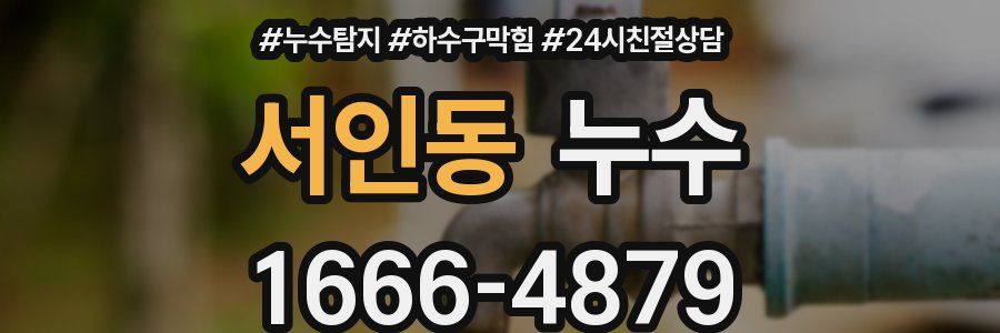 서인동 누수