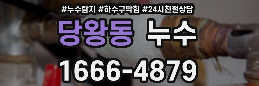 당왕동 누수