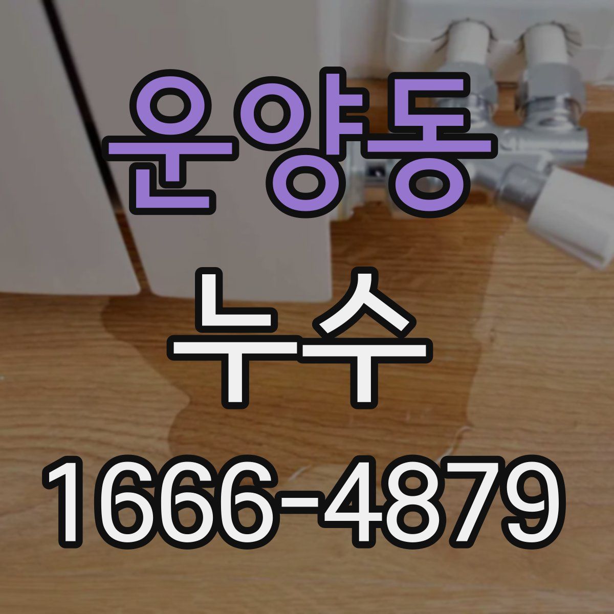 운양동 누수