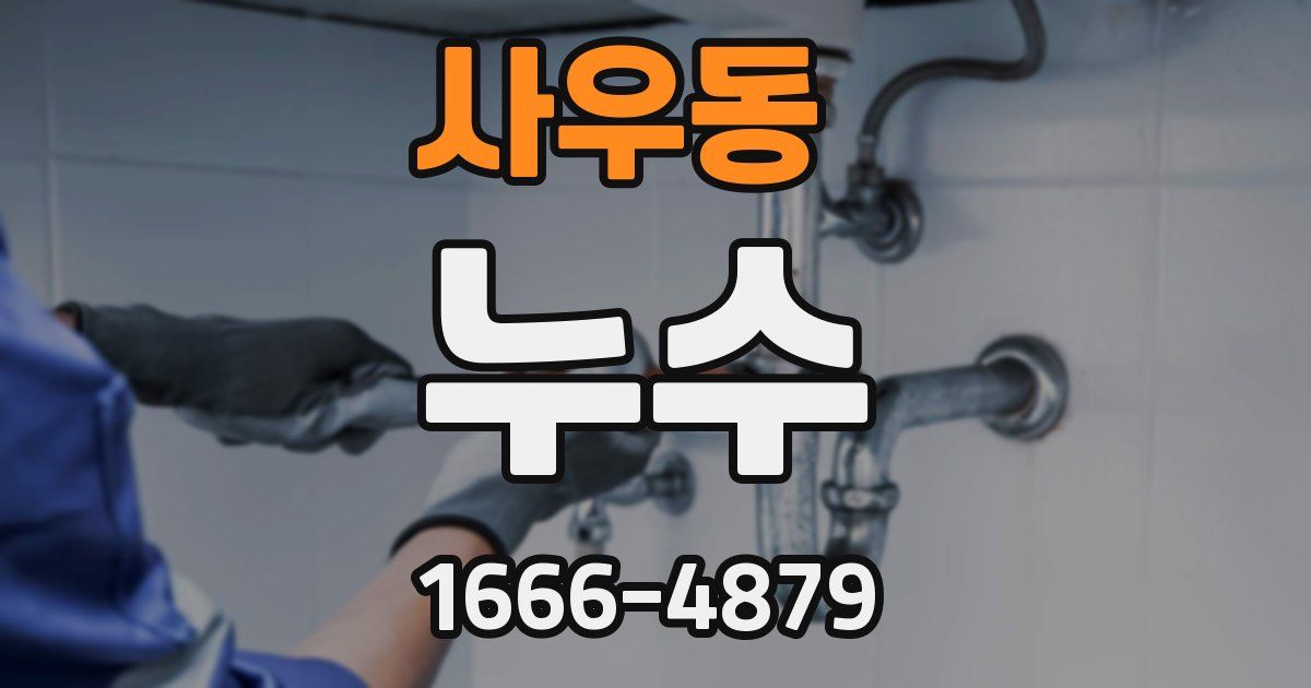 사우동 누수