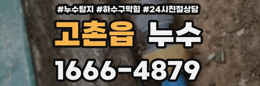 고촌읍 누수