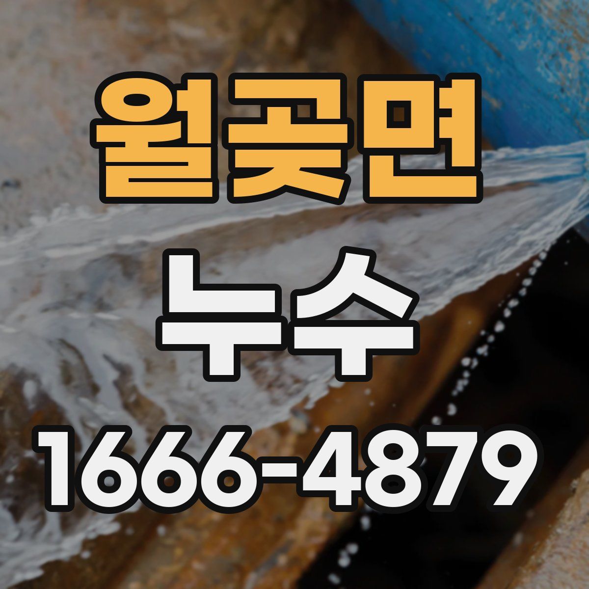 월곶면 누수