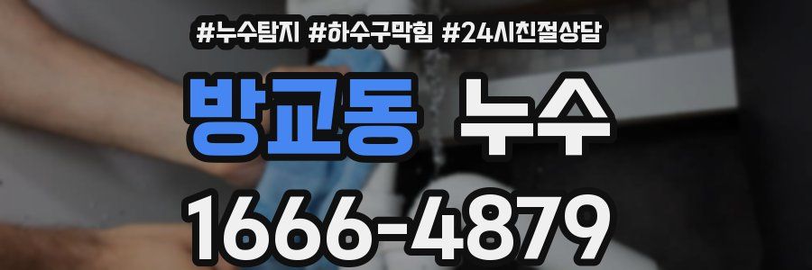 방교동 누수