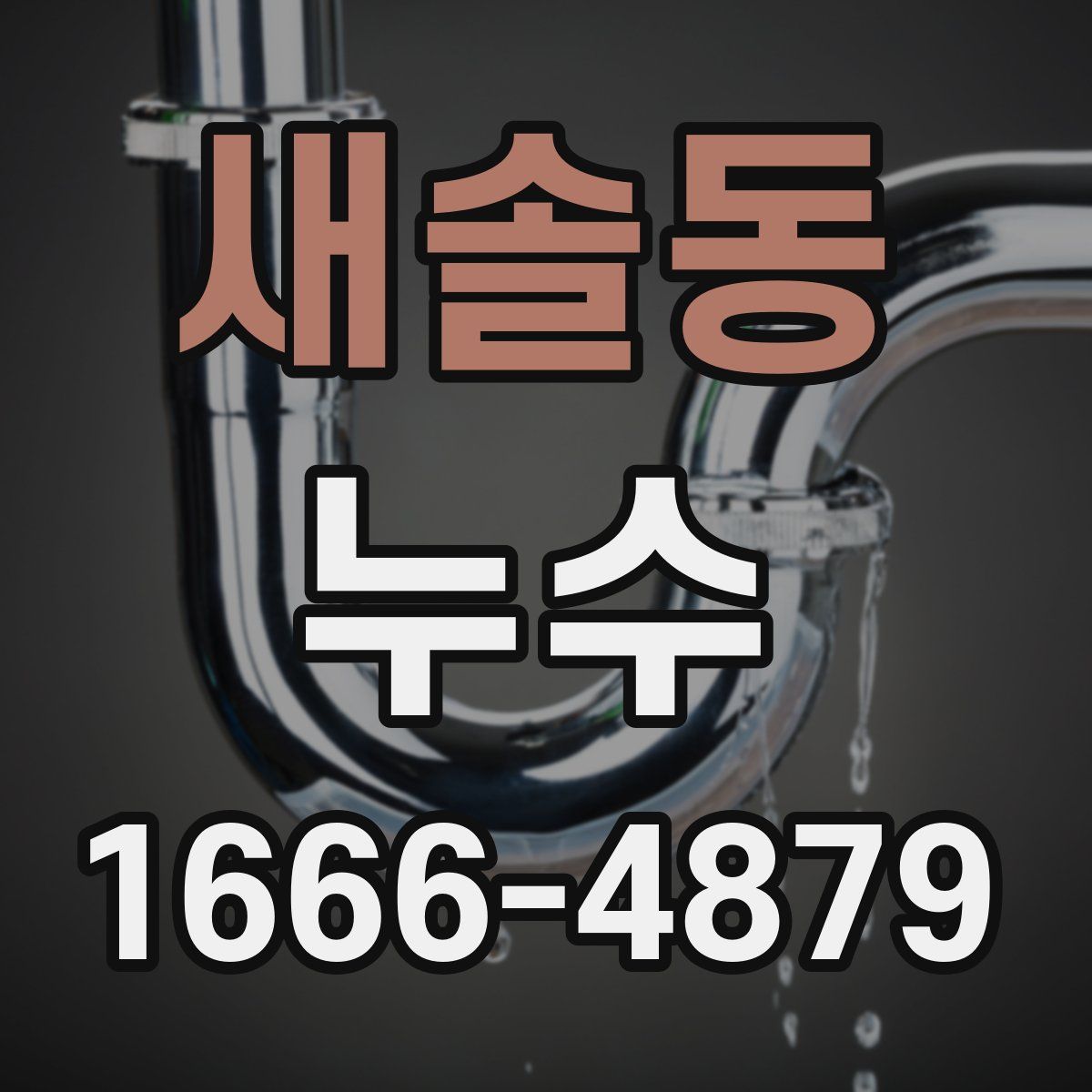 새솔동 누수
