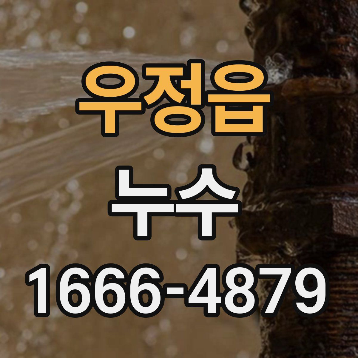 우정읍 누수