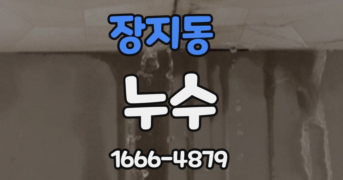 장지동 누수