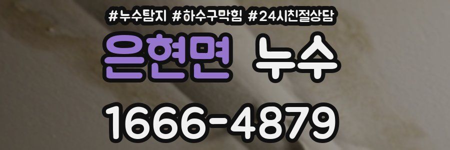은현면 누수