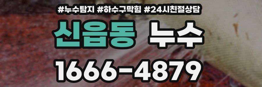 신읍동 누수