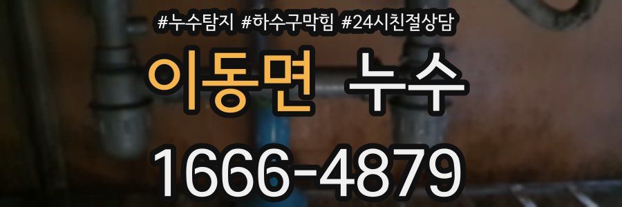 이동면 누수