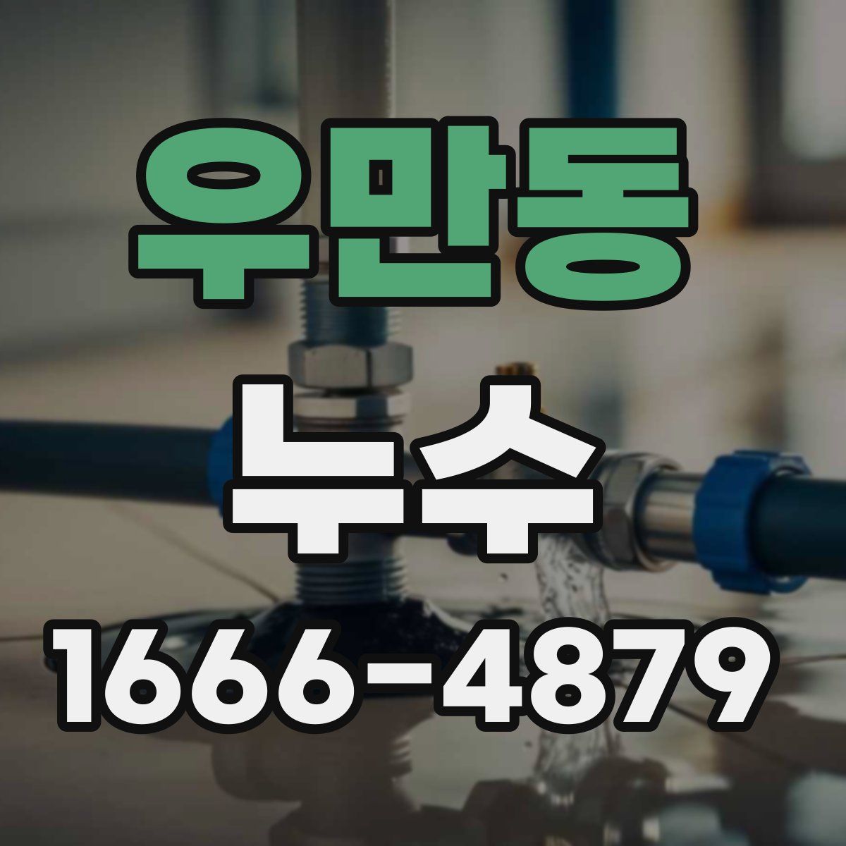 우만동 누수