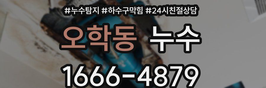 오학동 누수
