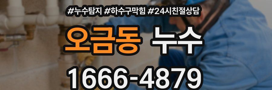 오금동 누수