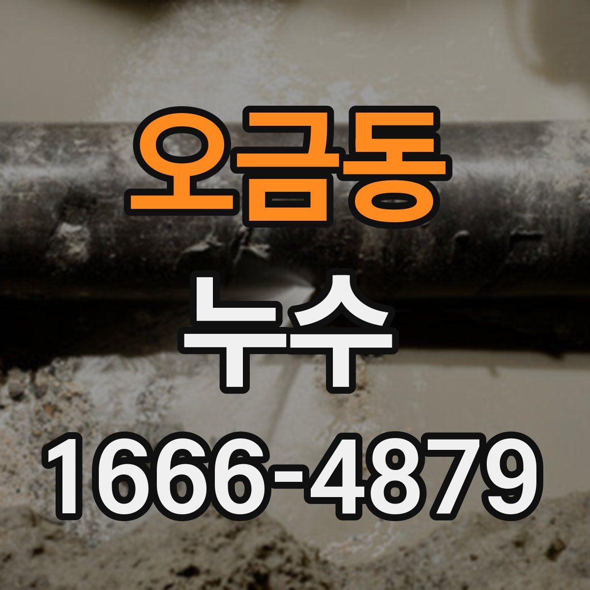 오금동 누수