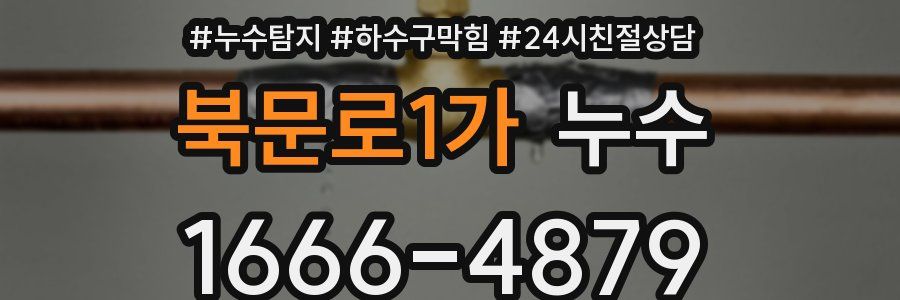 북문로1가 누수