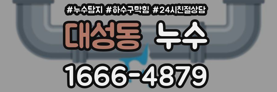 대성동 누수