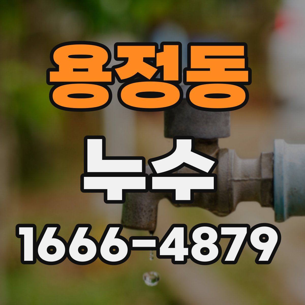 용정동 누수