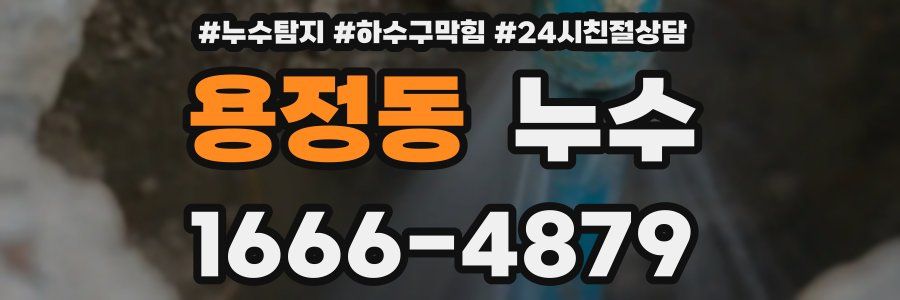 용정동 누수