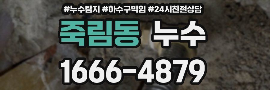 죽림동 누수