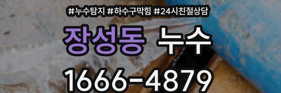 장성동 누수
