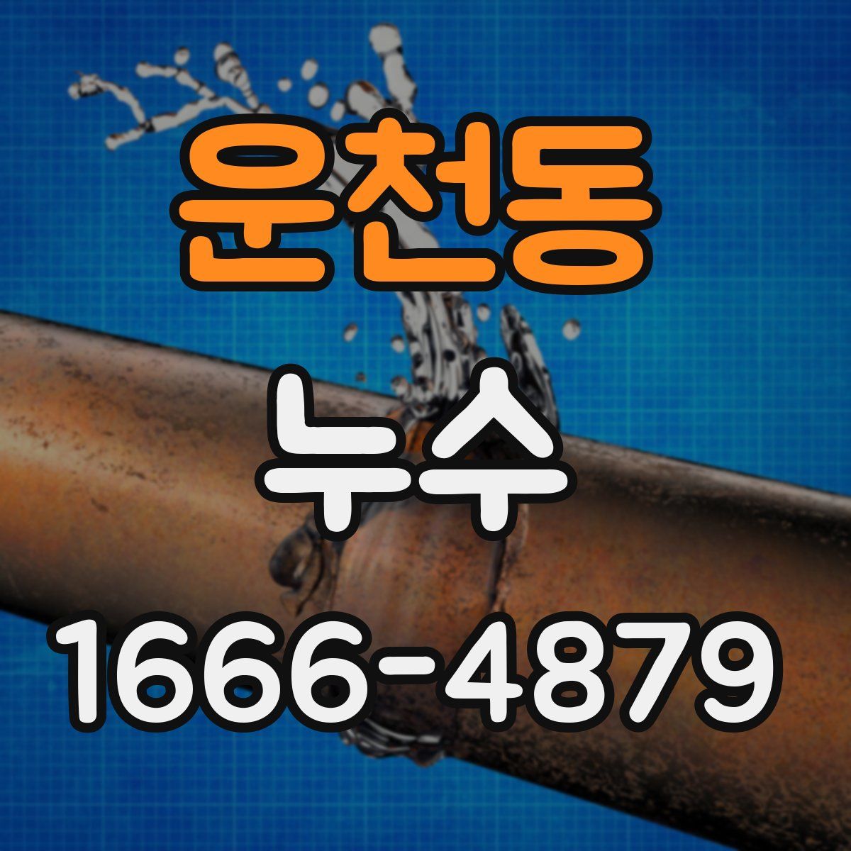 운천동 누수