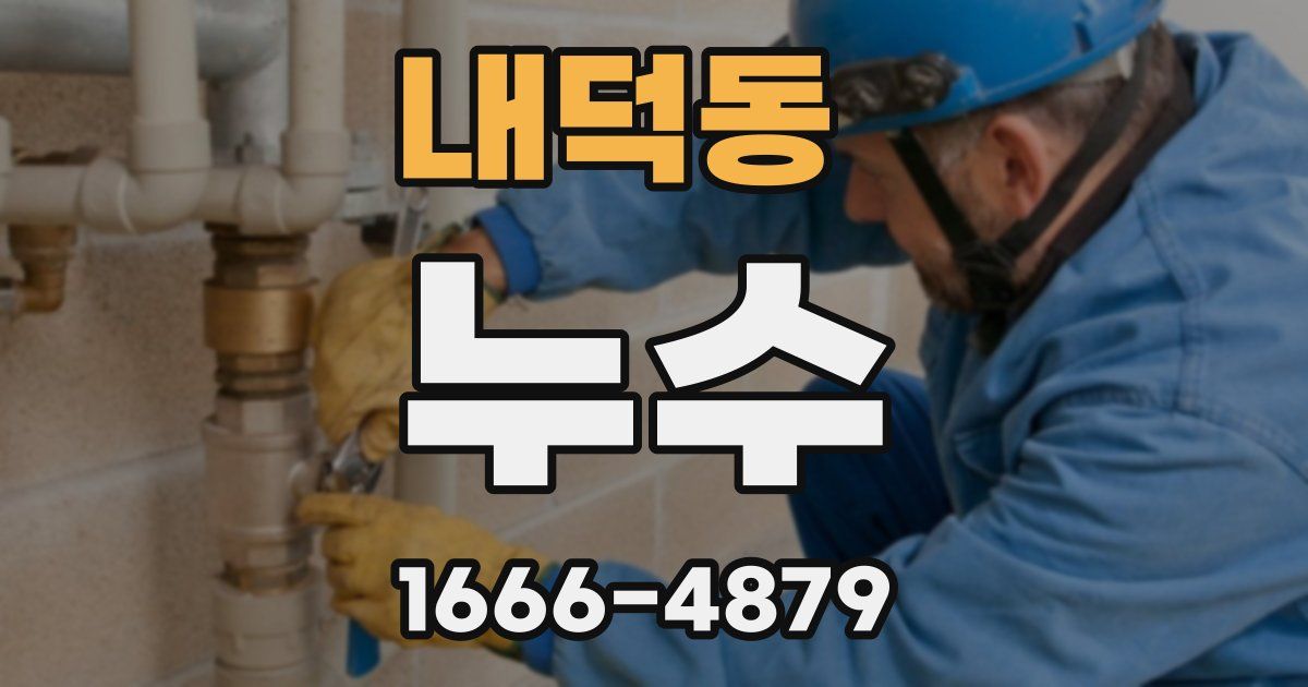 내덕동 누수