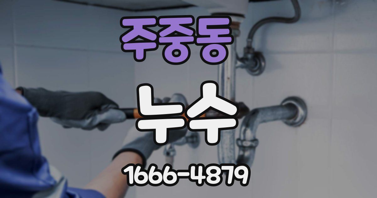 주중동 누수