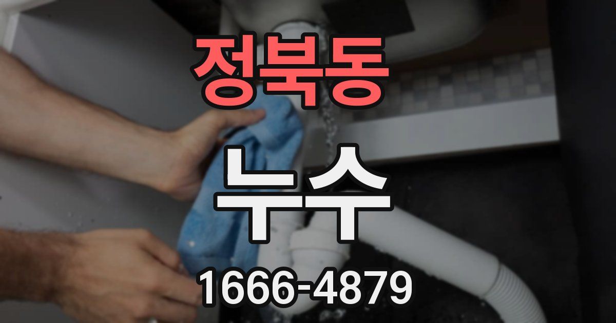 정북동 누수