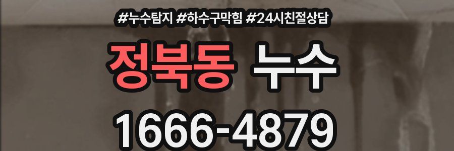 정북동 누수