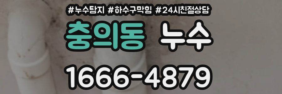 충의동 누수