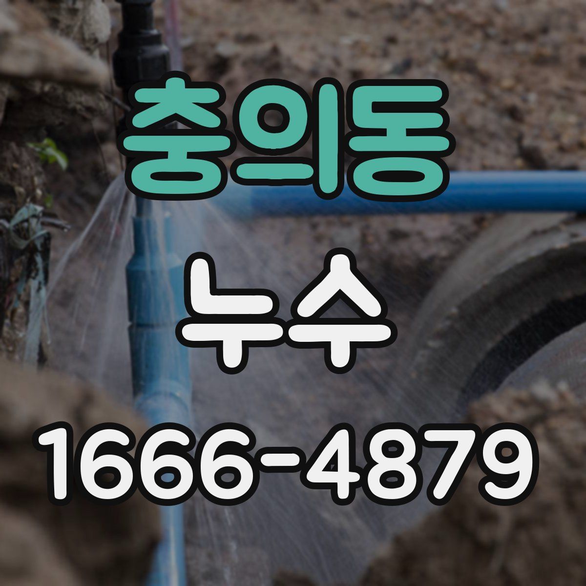 충의동 누수