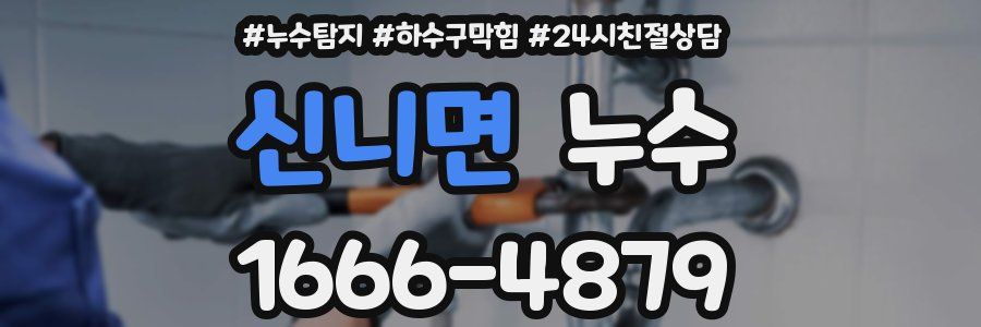 신니면 누수