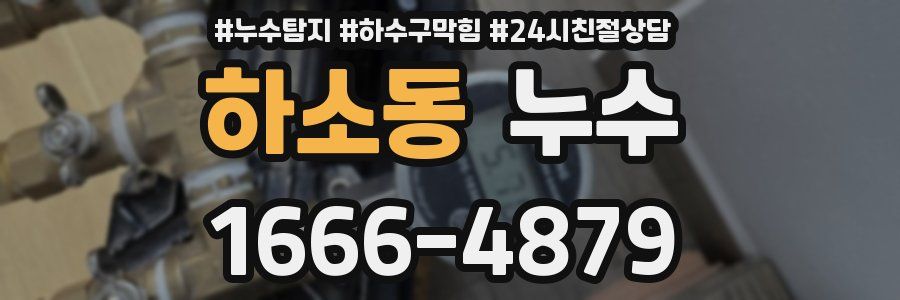 하소동 누수