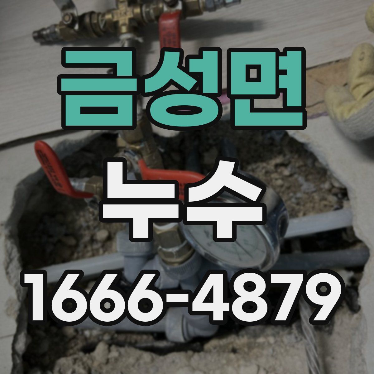 금성면 누수