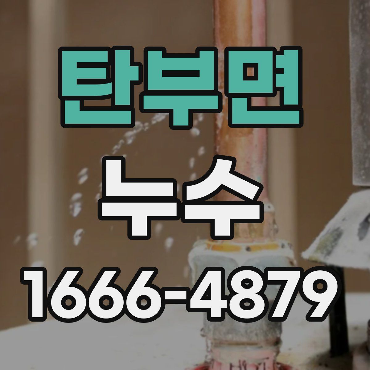 탄부면 누수