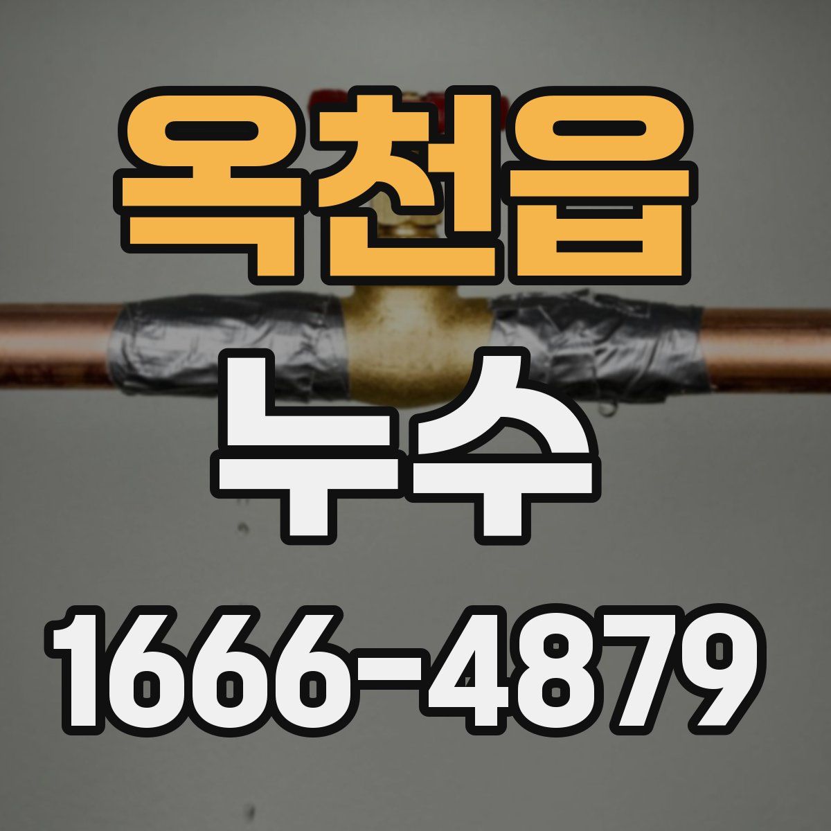 옥천읍 누수