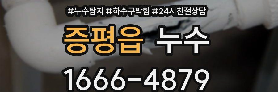 증평읍 누수