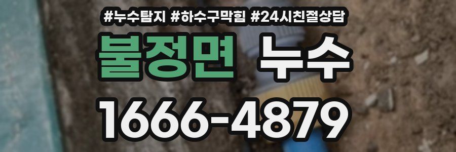 불정면 누수