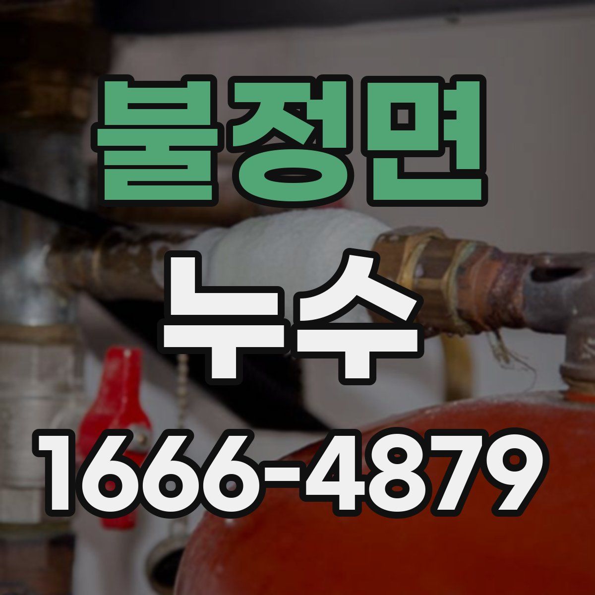 불정면 누수