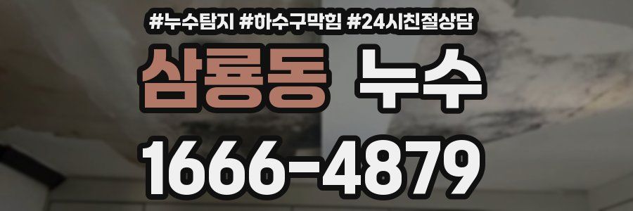 삼룡동 누수