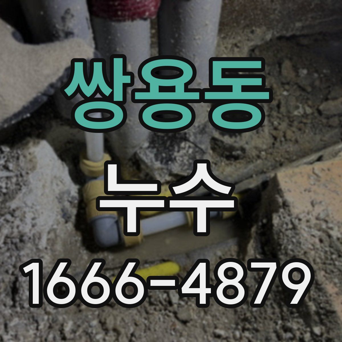 쌍용동 누수