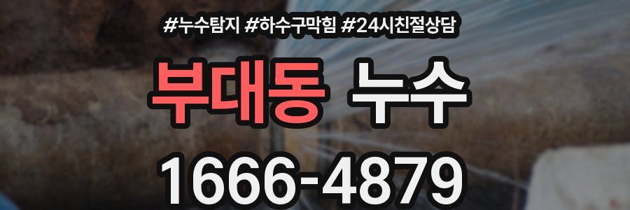 부대동 누수