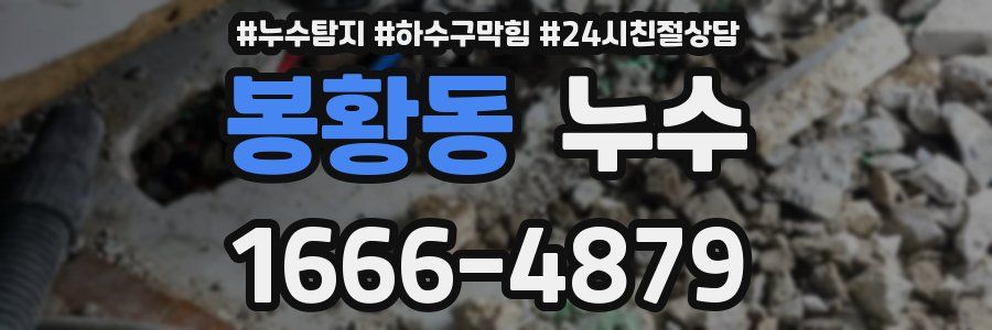 봉황동 누수
