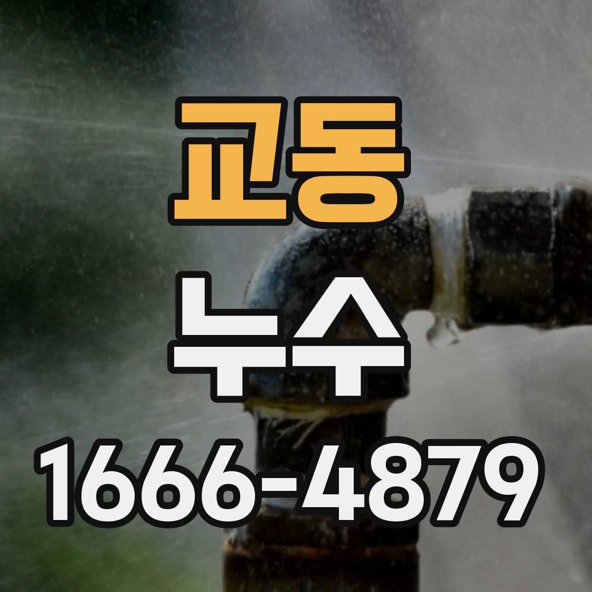 교동 누수