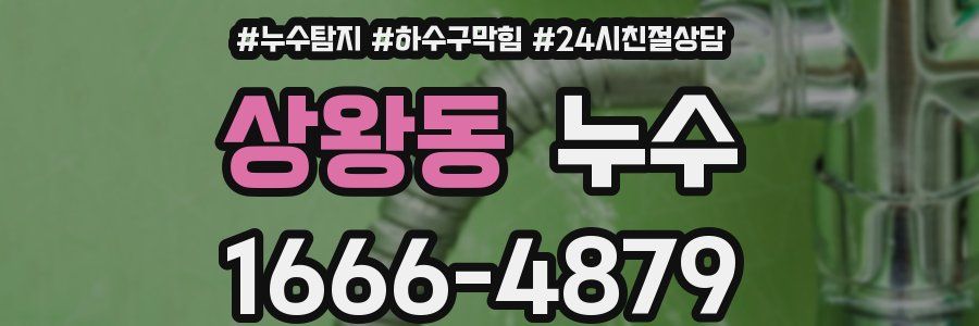 상왕동 누수