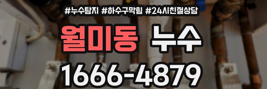 월미동 누수
