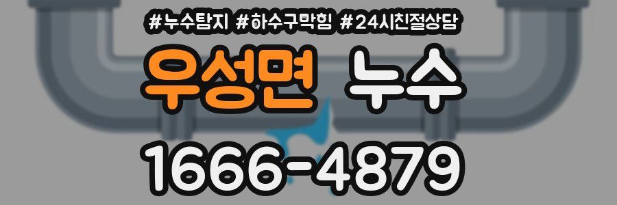 우성면 누수