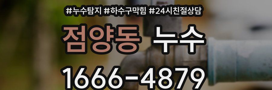 점양동 누수