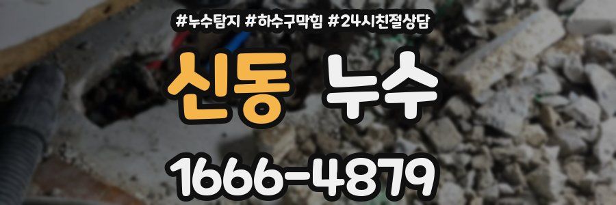 신동 누수